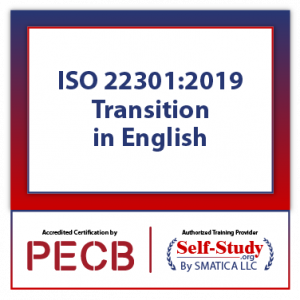 PECB ISO 27001 Foundation E-learning Certification in Peru 5 PECB ISO 22301:2019 Transition - with 50% discount coupon