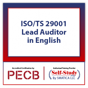 PECB ISO/TS 29001 Lead Auditor - with 50% discount coupon