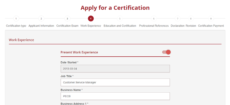 How can I apply for PECB Certificate after passing Exam? 19 image 17
