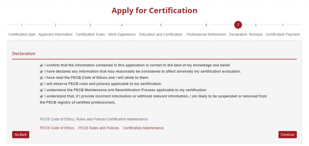 How can I apply for PECB Certificate after passing Exam? 25 image 20