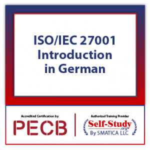 ISO/IEC 27001 Introduction in German - with 50% discount coupon